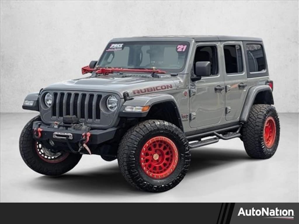 Used 2021 Jeep Wrangler Unlimited Rubicon SUV