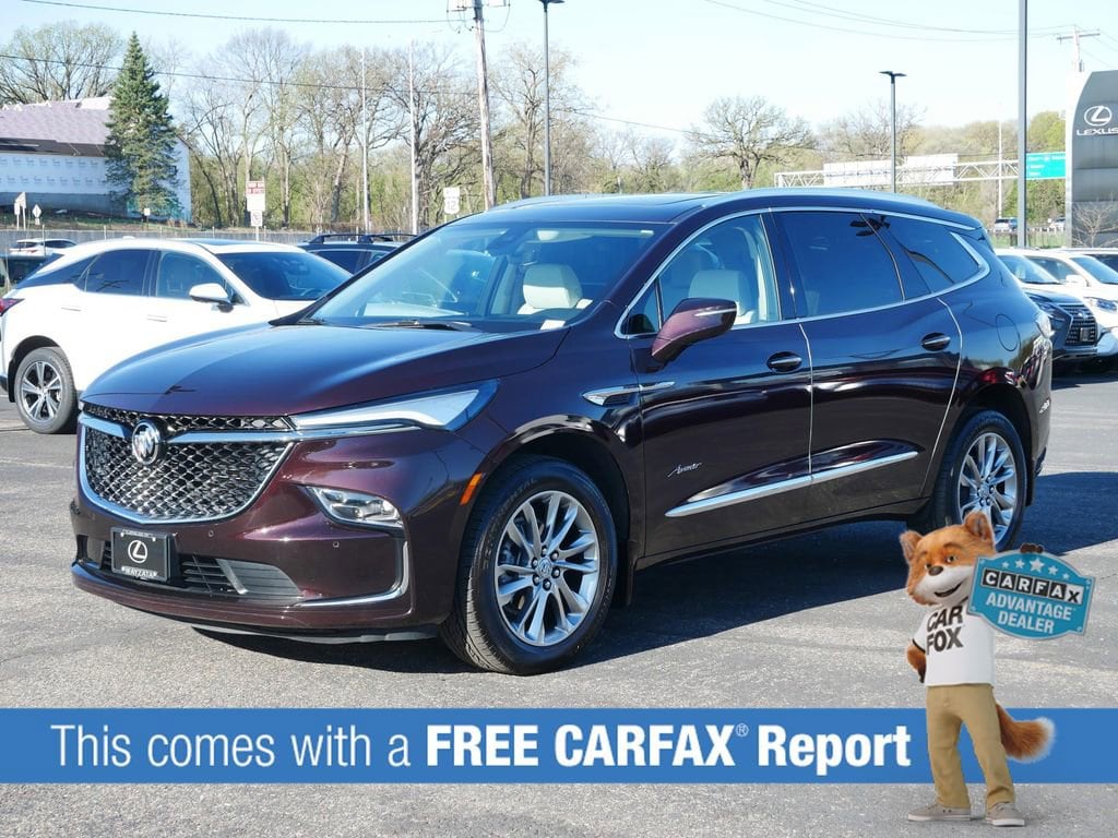 Used 2023 Buick Enclave Avenir with VIN 5GAEVCKW6PJ125746 for sale in Wayzata, Minnesota