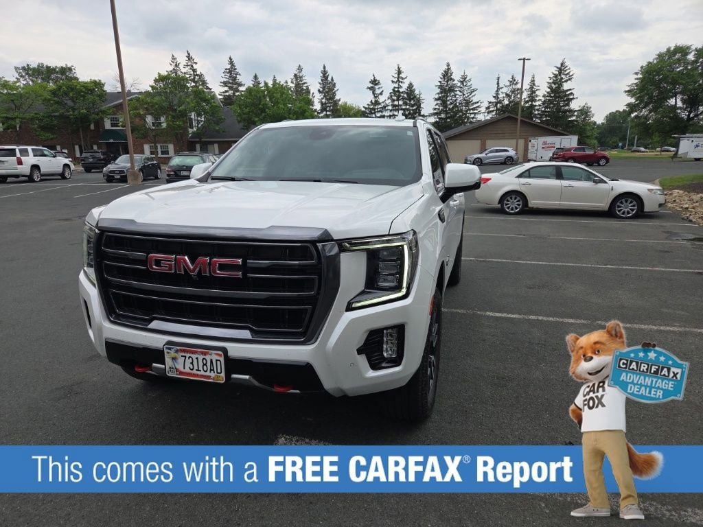 Used 2023 GMC Yukon XL AT4 with VIN 1GKS2HKL8PR281743 for sale in Wayzata, Minnesota