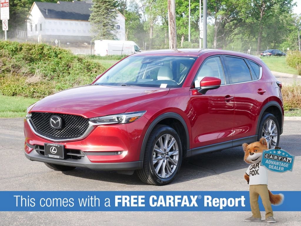 Used 2021 Mazda CX-5 Grand Touring with VIN JM3KFBDM1M0428186 for sale in Wayzata, Minnesota