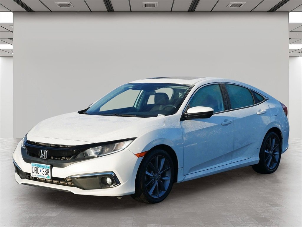 Used 2019 Honda Civic EX with VIN 19XFC1F33KE019029 for sale in Wayzata, Minnesota