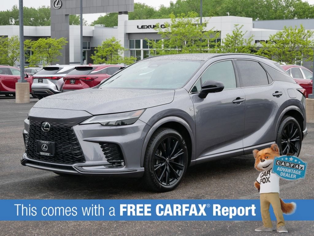 Used 2023 Lexus RX Hybrid 500h with VIN 2T2BCMEA2PC005740 for sale in Wayzata, Minnesota