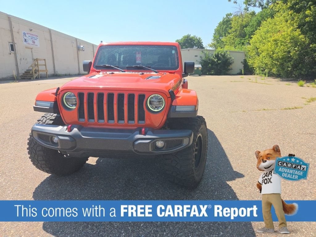 Used 2019 Jeep Wrangler Unlimited Rubicon with VIN 1C4HJXFN5KW525907 for sale in Wayzata, Minnesota