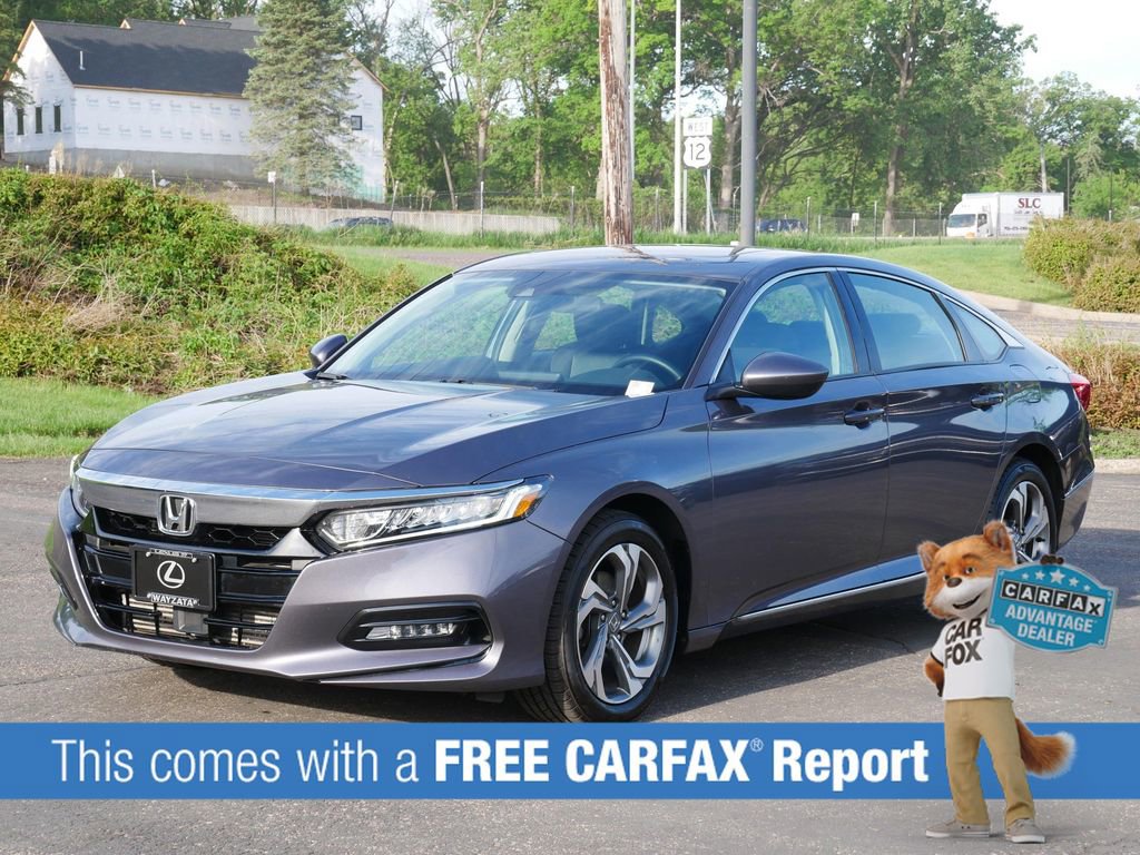 Used 2018 Honda Accord EX with VIN 1HGCV1F46JA085888 for sale in Wayzata, Minnesota
