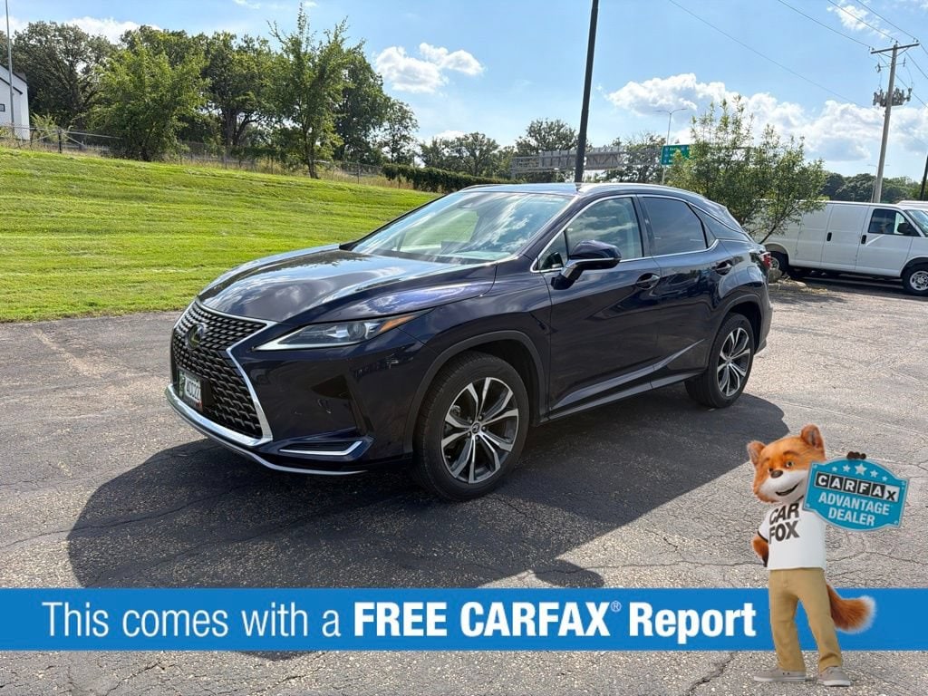 Used 2022 Lexus RX 350 with VIN 2T2HZMDAXNC368410 for sale in Wayzata, Minnesota