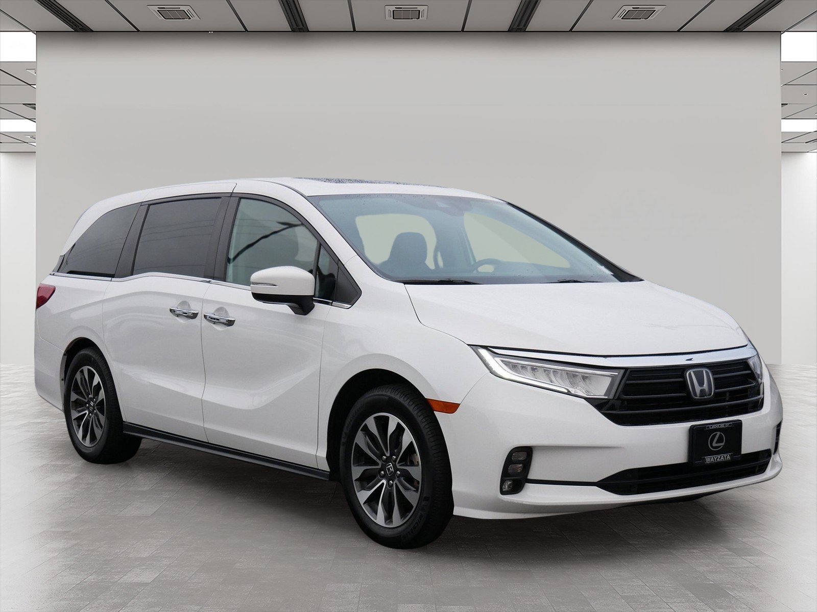 Used 2021 Honda Odyssey EX-L with VIN 5FNRL6H7XMB015745 for sale in Wayzata, Minnesota