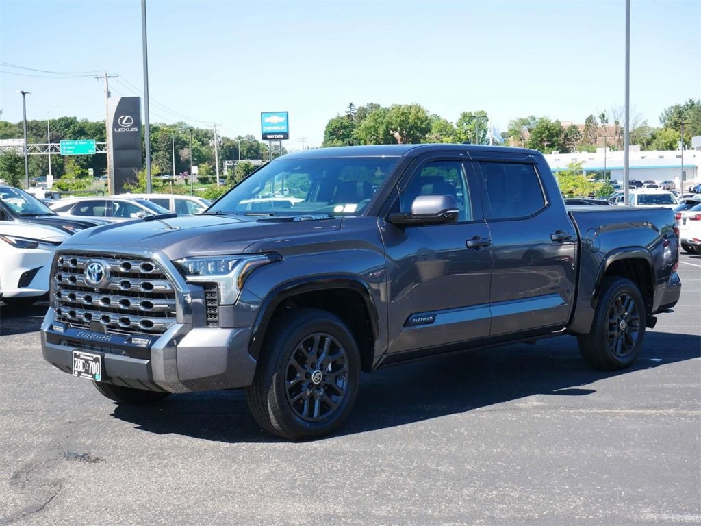 Used 2024 Toyota Tundra Platinum with VIN 5TFNC5DB1RX044616 for sale in Wayzata, MN