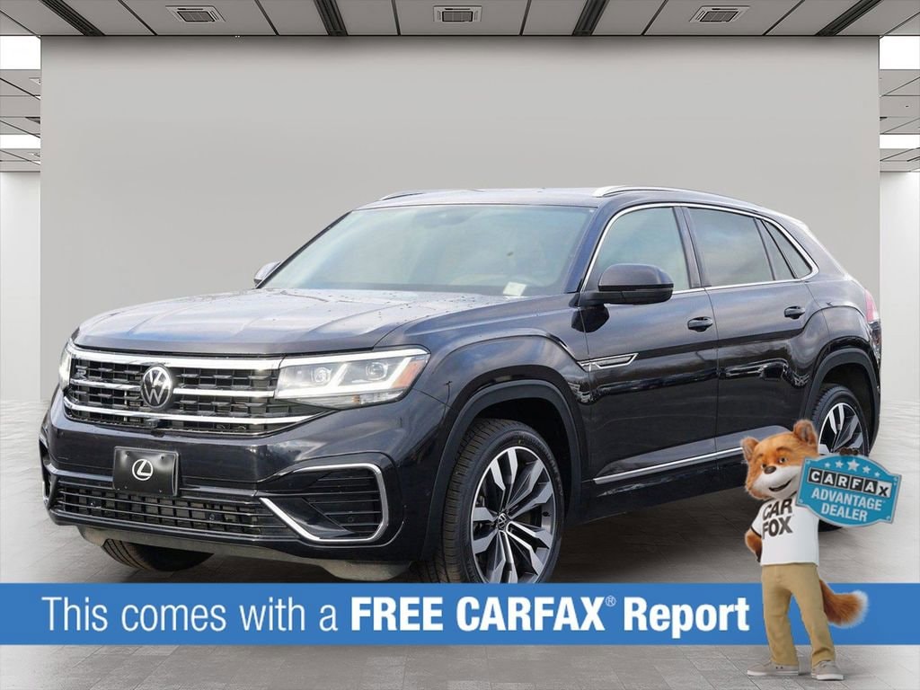 Used 2023 Volkswagen Atlas Cross Sport SEL Premium R-Line with VIN 1V2FE2CAXPC220393 for sale in Wayzata, Minnesota