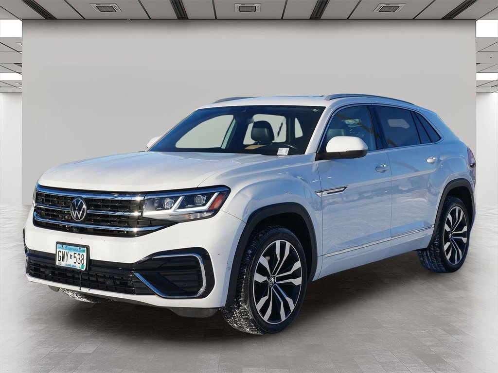Used 2020 Volkswagen Atlas Cross Sport SEL Premium R-Line with VIN 1V2TE2CA2LC213676 for sale in Wayzata, Minnesota
