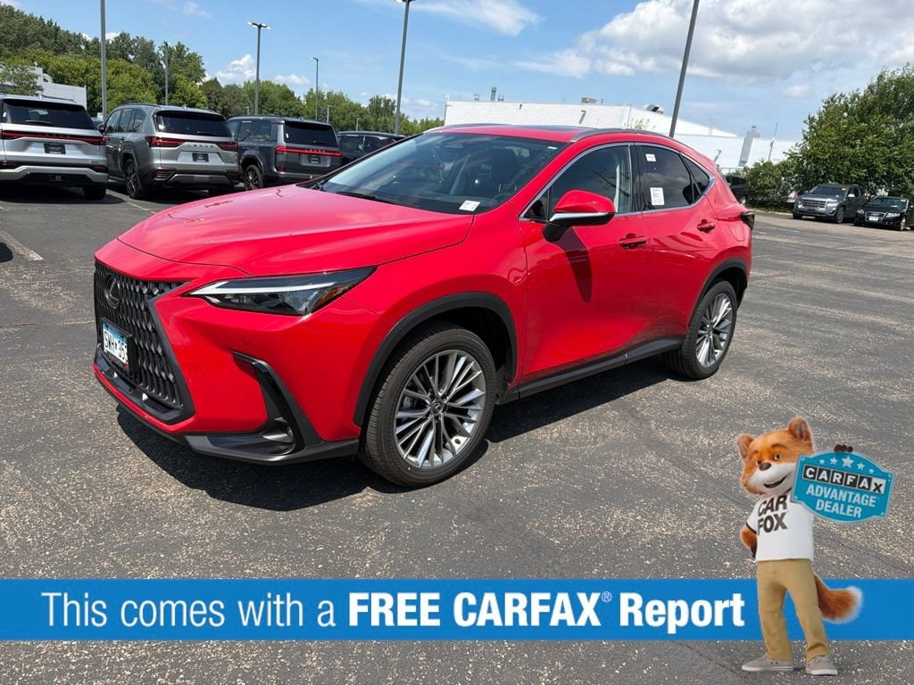 Used 2025 Lexus NX Hybrid 350h with VIN JTJGKCEZXS2068778 for sale in Wayzata, Minnesota
