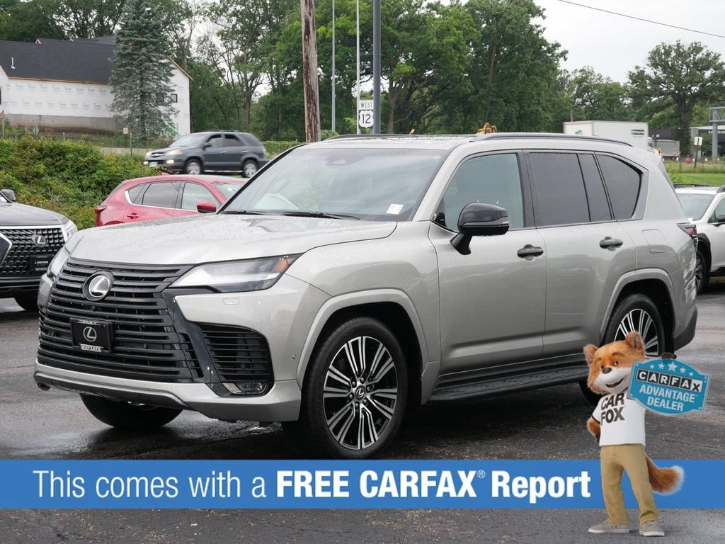 Certified 2025 Lexus LX Luxury with VIN JTJGD7CX5S4002453 for sale in Wayzata, Minnesota