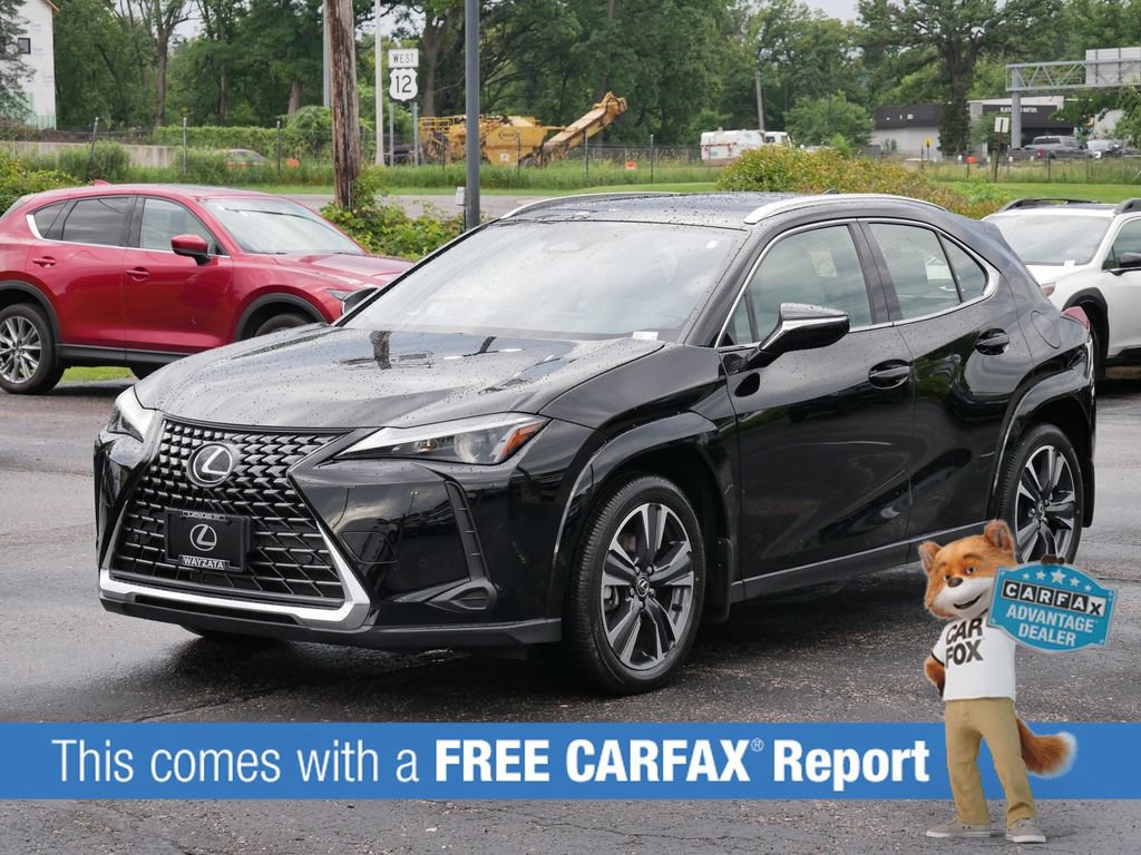Used 2025 Lexus UX Hybrid 300h Premium with VIN JTHUCJDH2S2009965 for sale in Wayzata, Minnesota