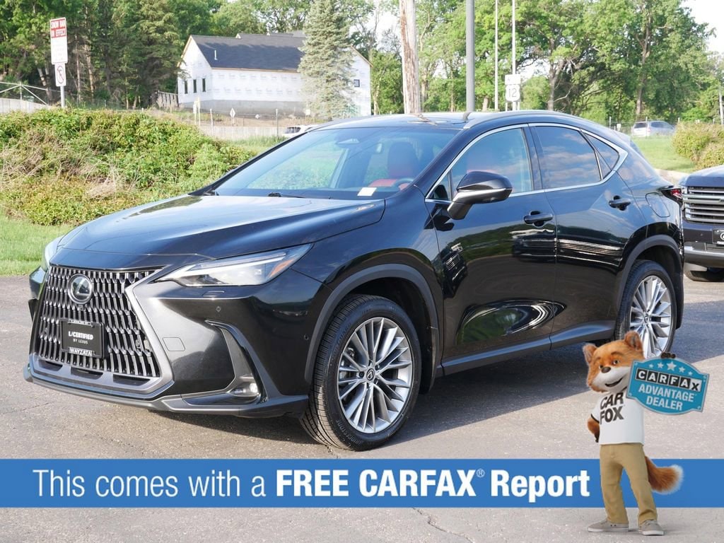 Certified 2024 Lexus NX Hybrid 350h with VIN 2T2HKCEZ0RC031396 for sale in Wayzata, Minnesota