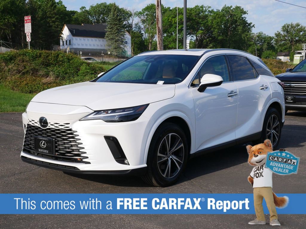 Certified 2023 Lexus RX 350 with VIN 2T2BAMCAXPC037991 for sale in Wayzata, Minnesota