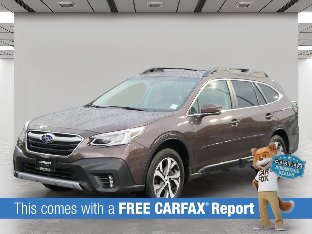 Used 2021 Subaru Outback Limited with VIN 4S4BTANC3M3227496 for sale in Wayzata, Minnesota