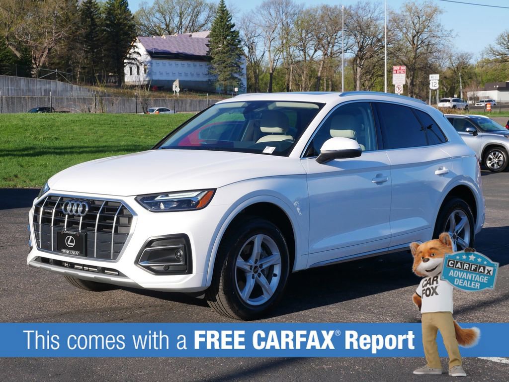 Used 2023 Audi Q5 Premium with VIN WA1ABAFY6P2158644 for sale in Wayzata, Minnesota