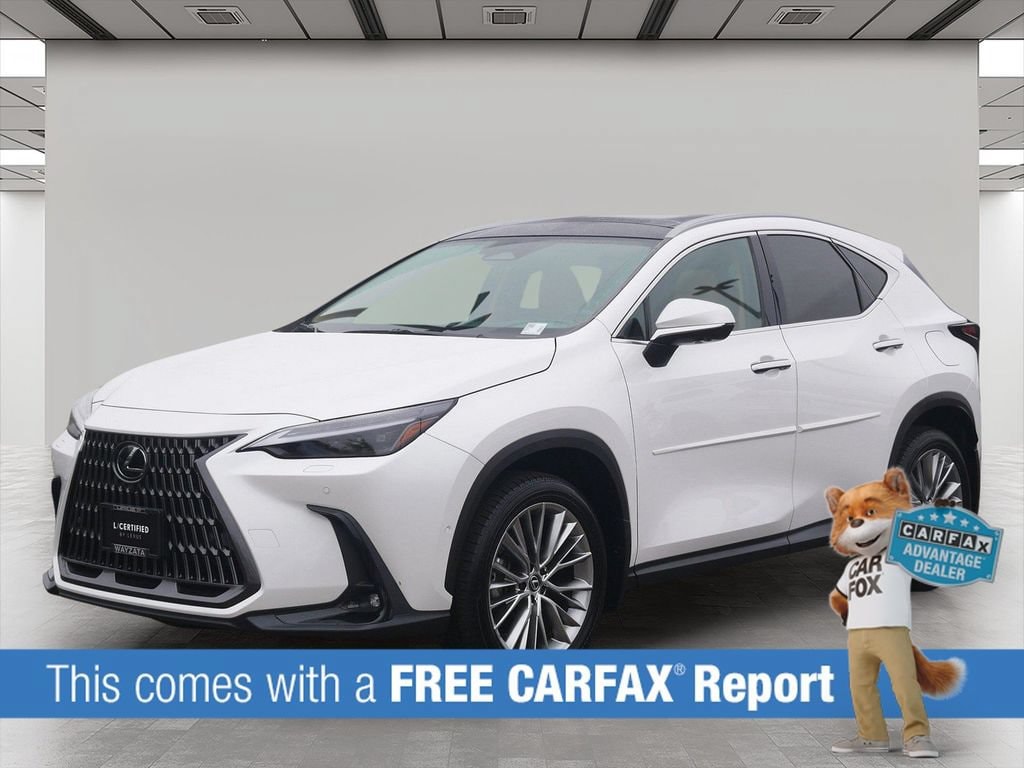 Certified 2025 Lexus NX Hybrid 350h with VIN 2T2HKCEZ0SC041223 for sale in Wayzata, Minnesota