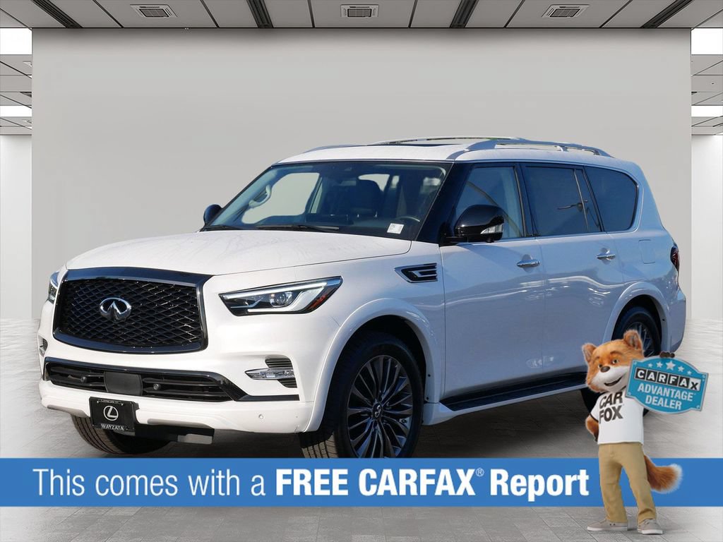 Used 2022 INFINITI QX80 PREMIUM SELECT 4WD with VIN JN8AZ2AE5N9290100 for sale in Wayzata, Minnesota