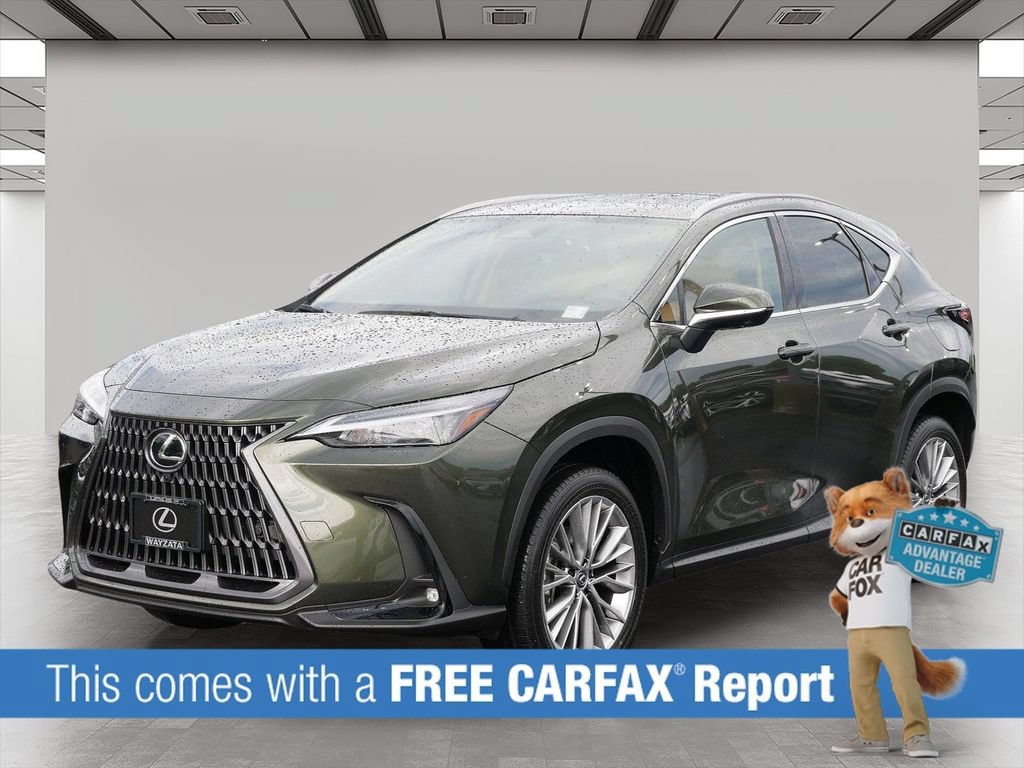 Certified 2025 Lexus NX Hybrid 350h with VIN JTJGKCEZ7S2068768 for sale in Wayzata, Minnesota