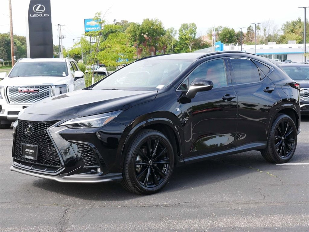 Used 2023 Lexus NX 350 with VIN 2T2KGCEZ9PC016500 for sale in Wayzata, Minnesota