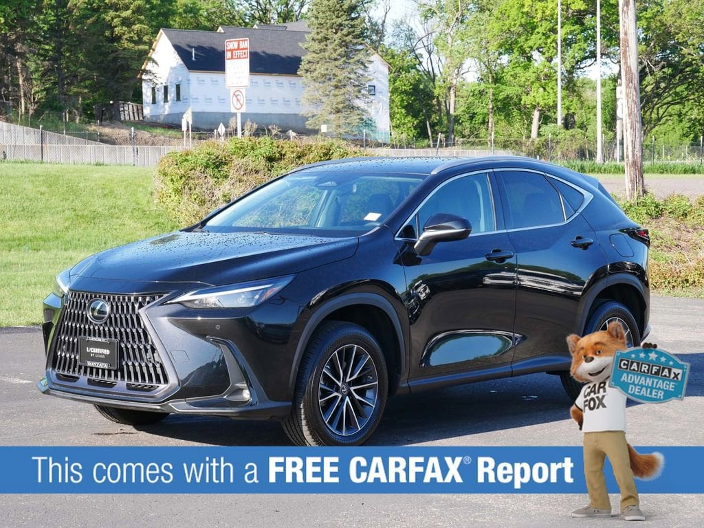 Certified 2023 Lexus NX 350 with VIN 2T2GGCEZ8PC027283 for sale in Wayzata, Minnesota