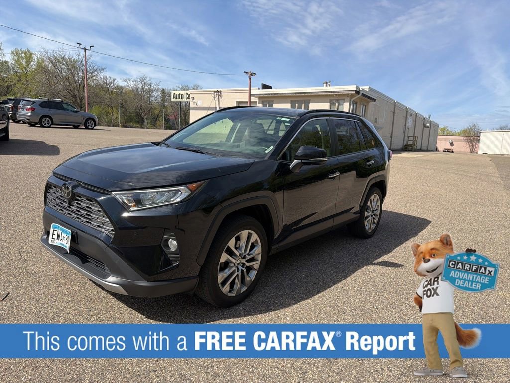 Used 2020 Toyota RAV4 Limited with VIN JTMN1RFV0LD529469 for sale in Wayzata, Minnesota