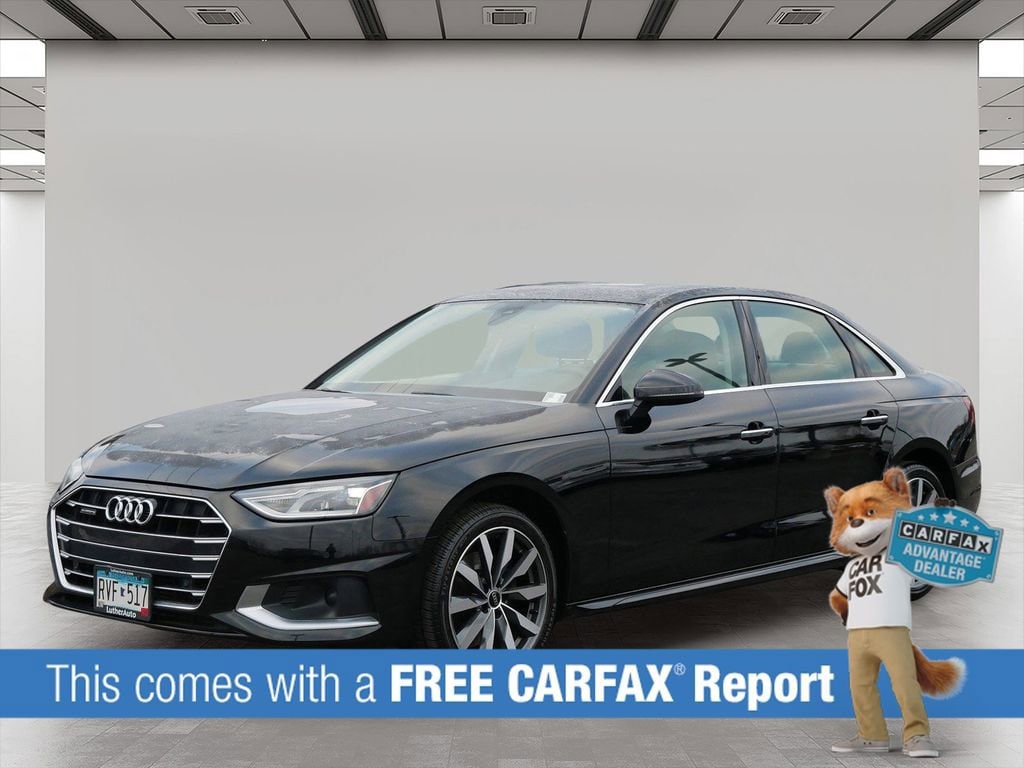 Used 2021 Audi A4 Premium with VIN WAUABAF42MA078355 for sale in Wayzata, Minnesota