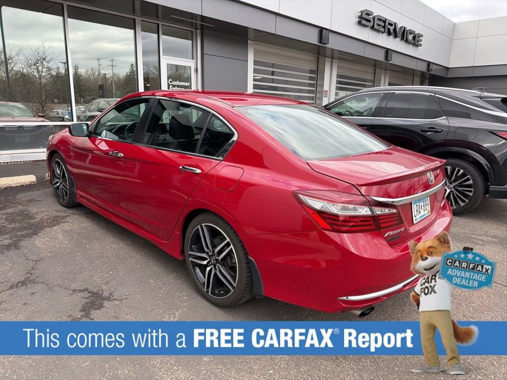 Used 2017 Honda Accord Sport with VIN 1HGCR2F52HA151088 for sale in Wayzata, MN