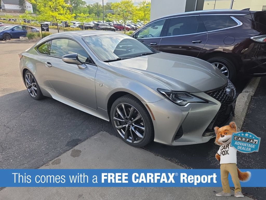 Used 2020 Lexus RC 350 F SPORT with VIN JTHGZ5DCXL5010014 for sale in Wayzata, Minnesota