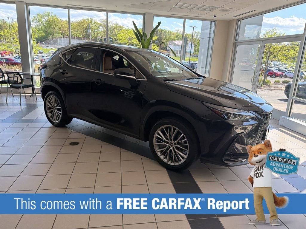 Certified 2023 Lexus NX 350 with VIN 2T2HGCEZ6PC025701 for sale in Wayzata, Minnesota