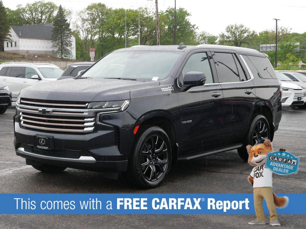 Used 2023 Chevrolet Tahoe High Country with VIN 1GNSKTKL5PR336820 for sale in Wayzata, Minnesota
