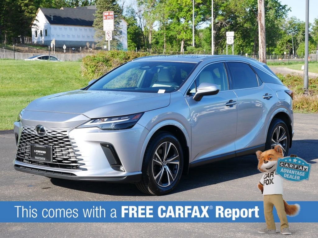 Certified 2023 Lexus RX 350 with VIN 2T2BAMCA8PC026326 for sale in Wayzata, Minnesota