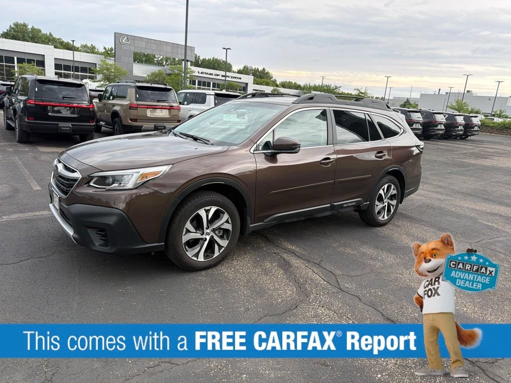 Used 2021 Subaru Outback Limited with VIN 4S4BTANC3M3227496 for sale in Wayzata, Minnesota