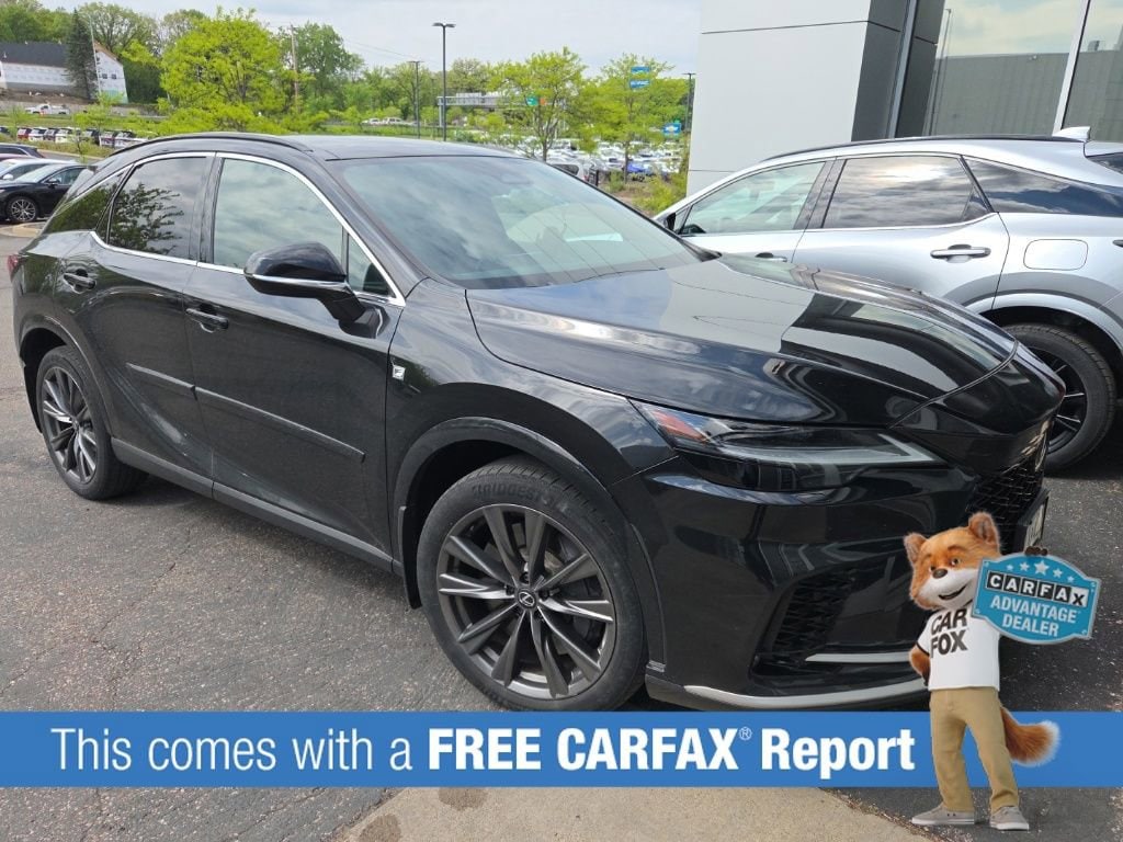 Used 2023 Lexus RX 350 F SPORT with VIN 2T2BAMCA0PC010699 for sale in Wayzata, Minnesota