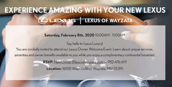 Lexus Owner Benefits