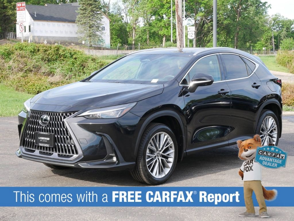 Certified 2025 Lexus NX 350 with VIN 2T2GGCEZ8SC086147 for sale in Wayzata, Minnesota