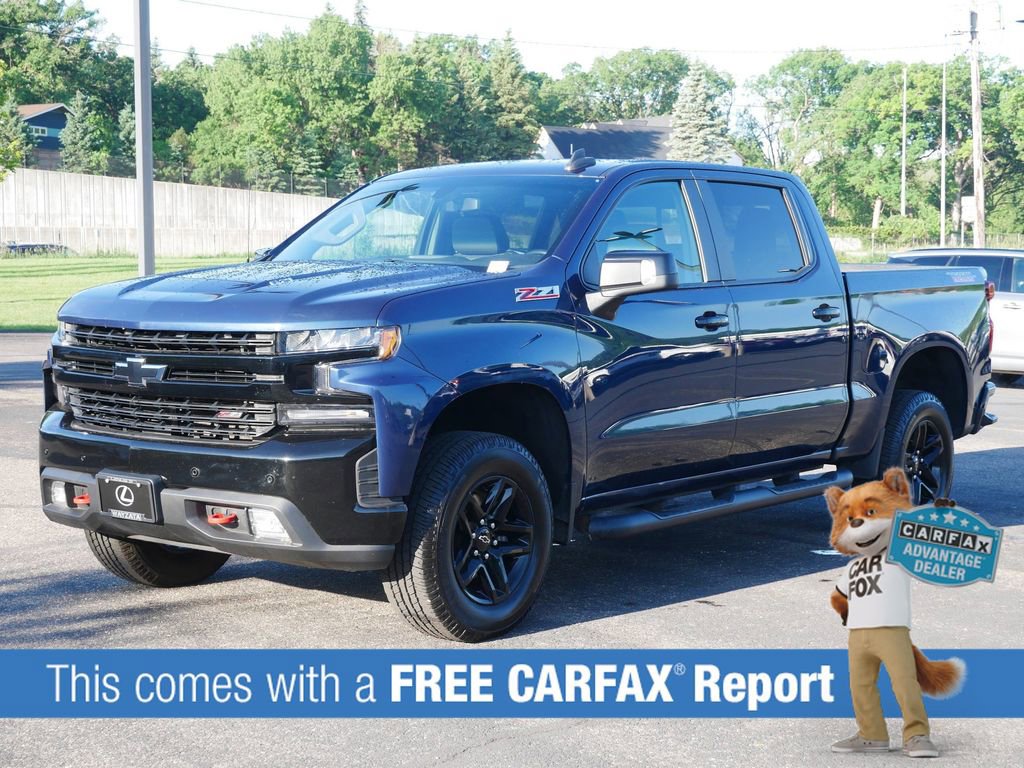 Used 2021 Chevrolet Silverado 1500 LT Trail Boss with VIN 3GCPYFEL6MG155084 for sale in Wayzata, Minnesota