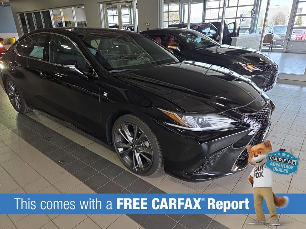 Used 2020 Lexus ES F SPORT with VIN 58AGZ1B1XLU056402 for sale in Wayzata, Minnesota