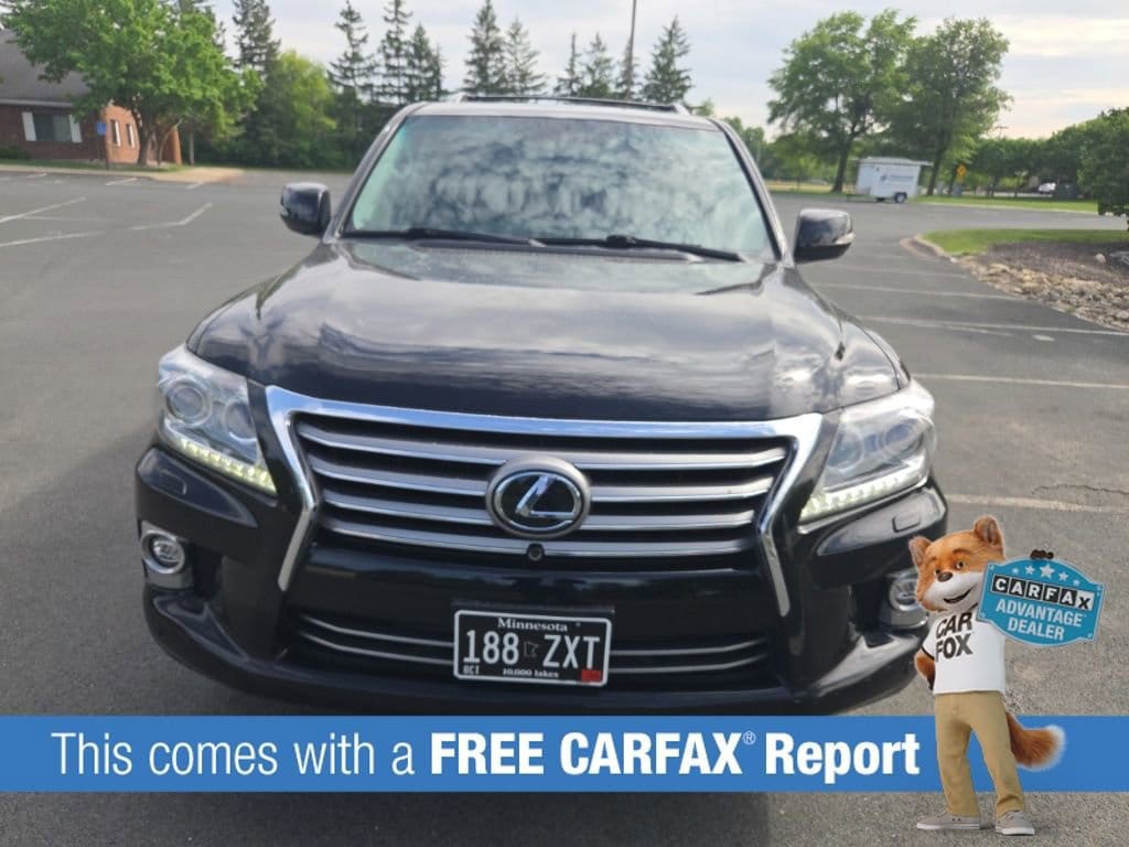 Used 2014 Lexus LX 570 with VIN JTJHY7AX5E4158878 for sale in Wayzata, Minnesota