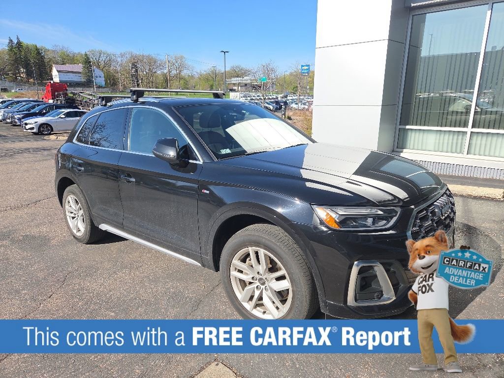 Used 2023 Audi Q5 Premium with VIN WA1GAAFY1P2143997 for sale in Wayzata, Minnesota