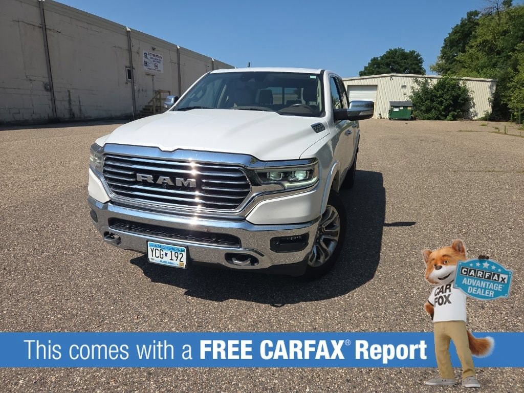 Used 2019 RAM Ram 1500 Pickup Longhorn with VIN 1C6SRFKT8KN674273 for sale in Wayzata, Minnesota