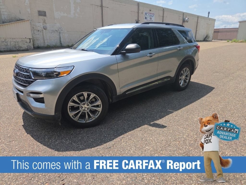Used 2023 Ford Explorer XLT with VIN 1FMSK8DH2PGA54477 for sale in Wayzata, Minnesota