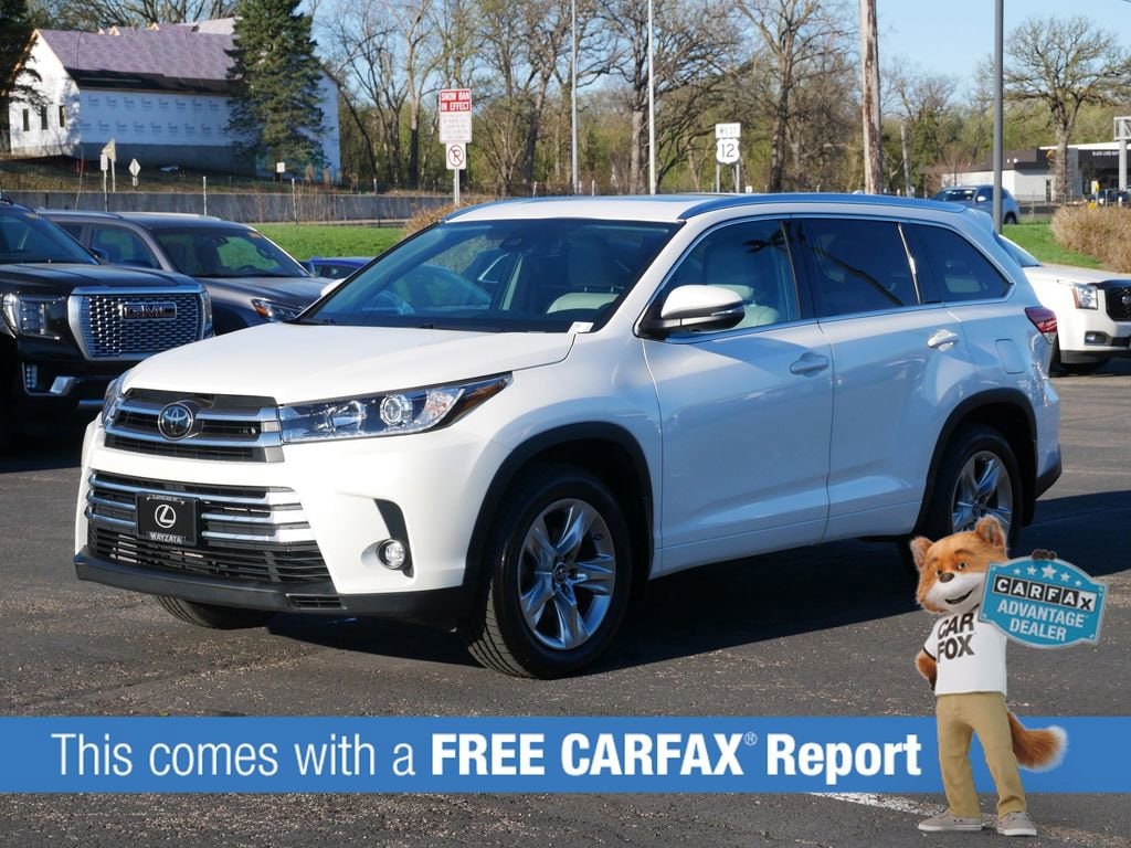 Used 2019 Toyota Highlander Limited with VIN 5TDDZRFH5KS941341 for sale in Wayzata, Minnesota