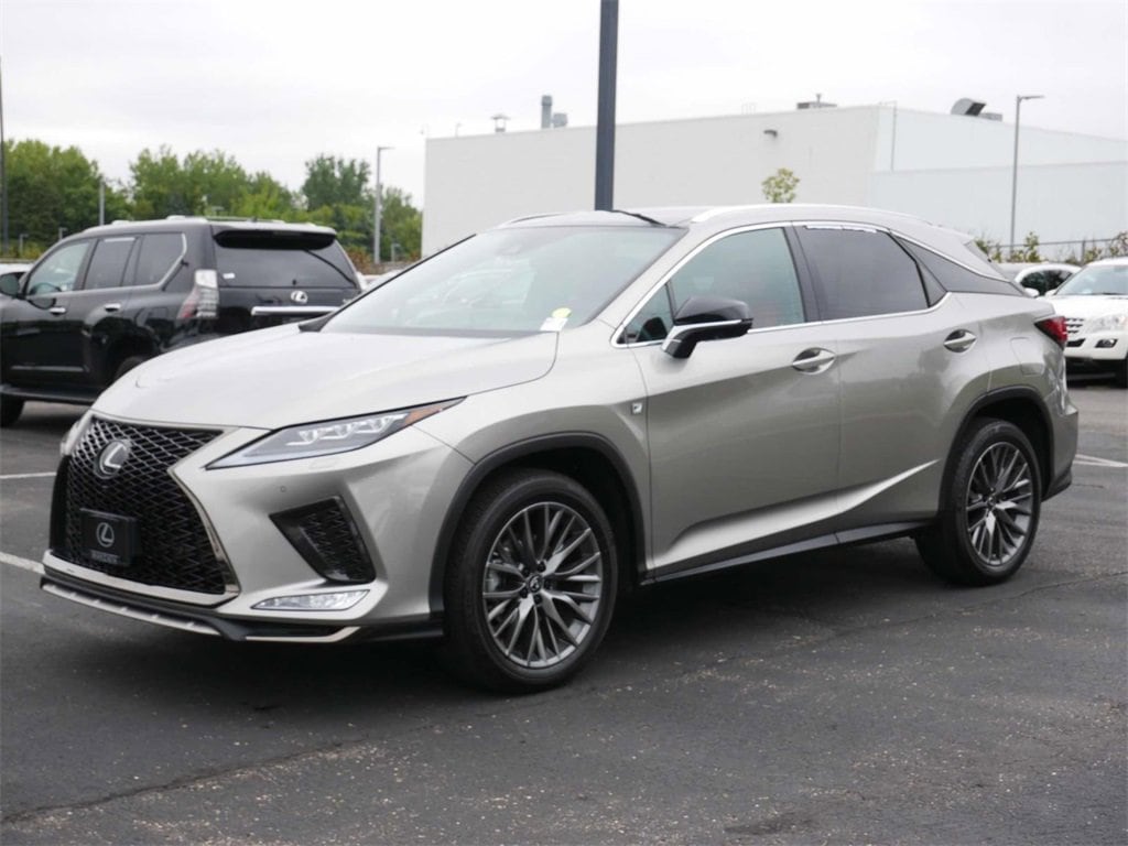 Certified 2022 Lexus RX 350 F SPORT with VIN 2T2YZMDA9NC341019 for sale in Wayzata, MN