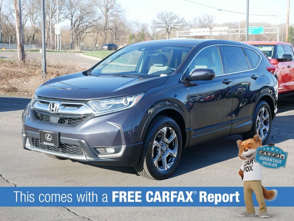 Used 2019 Honda CR-V EX with VIN 5J6RW2H54KL020412 for sale in Wayzata, Minnesota