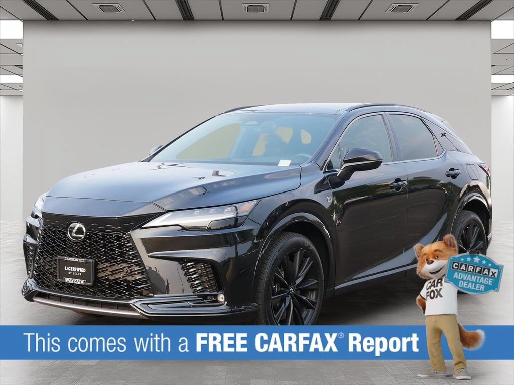 Certified 2023 Lexus RX Hybrid 500h with VIN 2T2BCMEA3PC004662 for sale in Wayzata, Minnesota