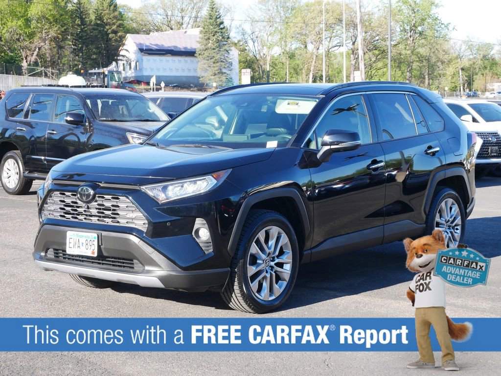 Used 2020 Toyota RAV4 Limited with VIN JTMN1RFV0LD529469 for sale in Wayzata, Minnesota
