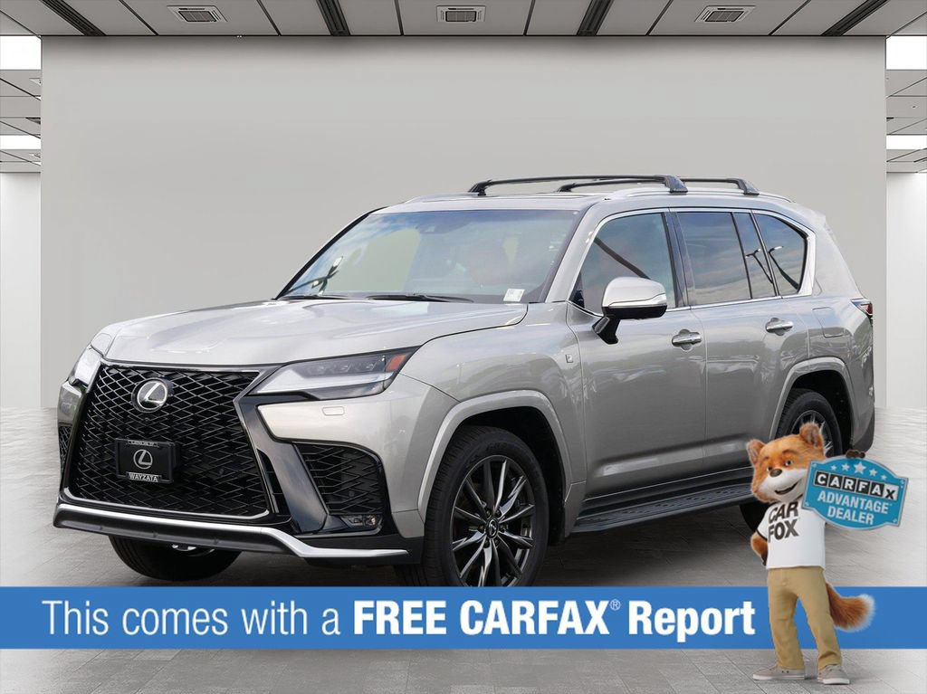 Used 2024 Lexus LX F-Sport with VIN JTJMB7CXXR4057323 for sale in Wayzata, Minnesota