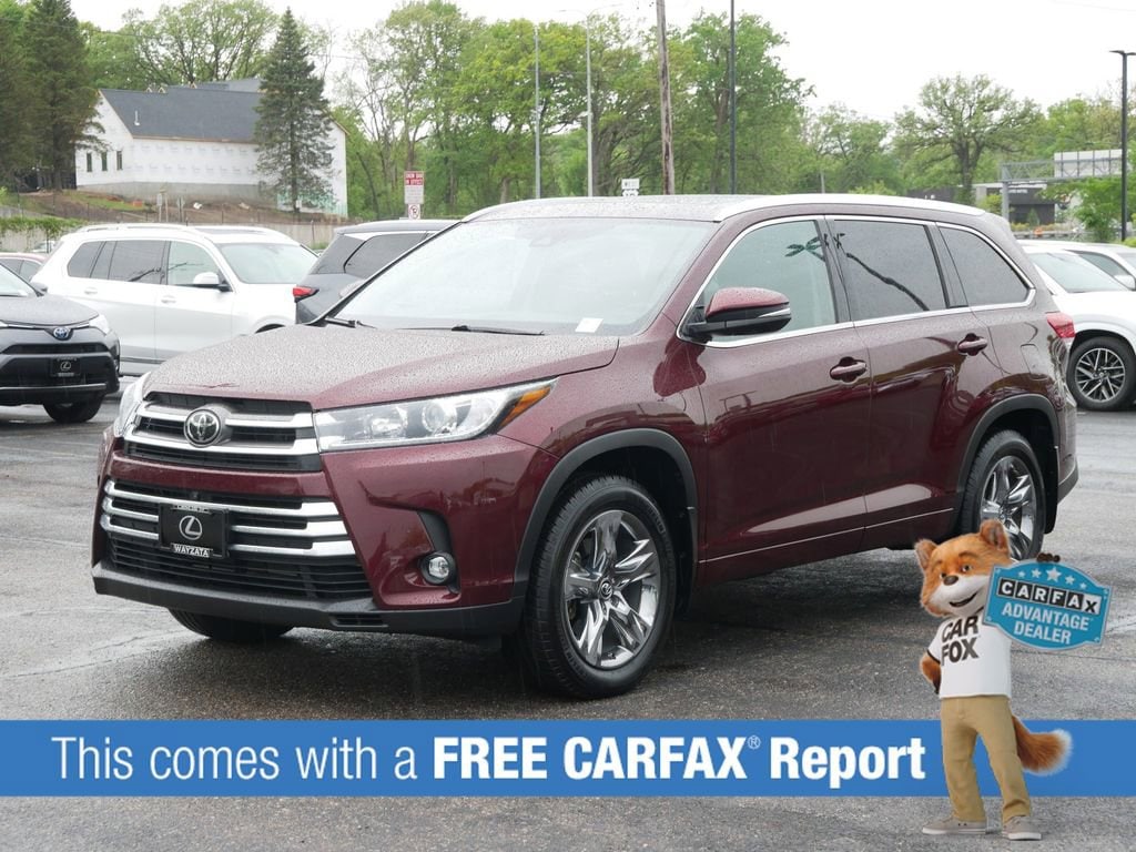 Used 2019 Toyota Highlander Limited Platinum with VIN 5TDDZRFH5KS948225 for sale in Wayzata, Minnesota