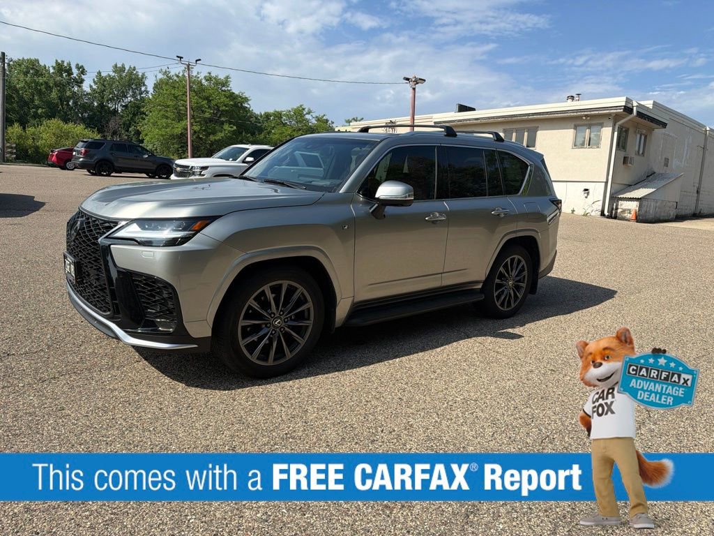 Used 2024 Lexus LX F-Sport with VIN JTJMB7CXXR4057323 for sale in Wayzata, Minnesota